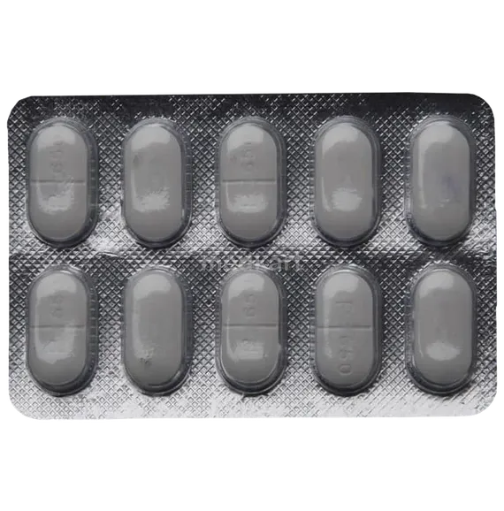 p 650mg tablet 10's